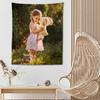 KYVBUOTS Custom Tapestry Upload Images Customized Wall Hanging Personalized Backdrop with Photo&Text Posters Banners and Signs Customize for Bedroom (60 * 40inch Horizontal) view 2