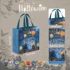 AhfuLife 14 Patterns Halloween Trick or Treat Bags, Halloween Candy Tote Bags with Handles for Kids, Reusable Gift Bags Party Supplies (16 pcs 7.87.83.1'', 12 Pcs 7.87.85.9'') view 3