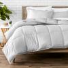 Bare Home Comforter Set - King/California King Size - Ultra-Soft - Goose Down Alternative - Premium 1800 Series - All Season Warmth (King/Cal King, Cloud Grey) view 1