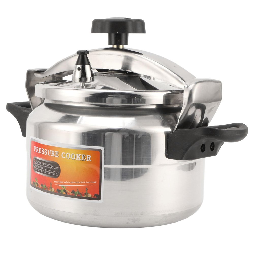 AUNMAS Pressure Cooker, Explosion Proof Can Cooker with Double Bottom Stovetop Pressure Cooker for Gas Stove Induction Cooker (4L)
