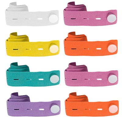 NOLITOY 8pcs Adjustable Clothing Storage Belts Elastic Hose Straps Closet Accessory Organizing Tool Bed Organizer Bands