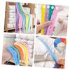 NOLITOY 8pcs Adjustable Clothing Storage Belts Elastic Hose Straps Closet Accessory Organizing Tool Bed Organizer Bands view 4
