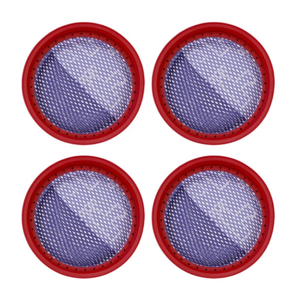 4Pcs Washable Filter Compatible for Dibea D18 D008pro Vacuum Cleaner Replacement Parts Filter Replacement Parts
