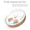 TUOYIBO Modern Fashion 14 Inch Wall Clock, Silent Scandinavian Gold Border Quartz Clock, Living Room Home Simple Wall Watch, No Need to Drill Holes in The Wall Decorative Watch view 3