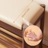 HUHJYUGE Modern Shoe Bench Entryway, Stable Durable Shoe Storage Cabinet Bench with Cushion, Storage Bench Shoe Rack Easy Assembly, for Hallway, Living Room, Bedroom Corner view 3