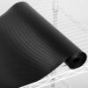 Janeart 18-Inch Wire Shelf Liner: Easy Cutting Pantry Shelves Liners - Black Multi-Size 18 x 122 Inch Waterproof Non-Adhesive Thick Cabinet Mat for Shoe Rack view 1