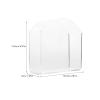 Alipis Acrylic Napkin Holder Elegant Tissue Storage Rack for Dining Tables Modern Decorative Stand for Restaurants and Easy to Clean Transparent Design for Any Occasion view 2