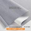 Persilux Free-Stop Cordless 100% Blackout Roller Shades for Window Blinds (Bluish Grey, 70"W x 72"H) Textured Fabric UV Protection Thermal Insulated Roller Blinds for Windows Shades for Home, Bedroom view 4