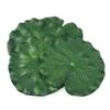 VAKUUM 10pcs 18cm Artificial Floating Foam Leaves Lily Pads Artificial Foliage Pond Decor for Pond Pool Aquarium Decoration/4 view 1