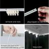 Teanea Tie-on Bunk Bed Curtains Track for Bottom, Underbed Curtain Track, Bendable & Removable view 4
