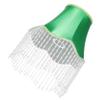 Woven Pendant Light Fringe Lamp Shade Braid Accessories Tassel Lampshade Lamp Shade with Fringe Lace Lampshade Cover Lamp Shades for Bedside Lamp Fringe Lamp Shades Lamp Cover Pink/131 (Color : Green view 1