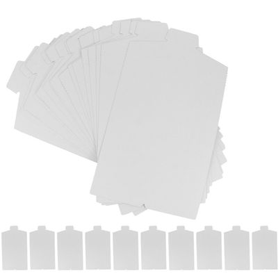 Alipis T-Shirt Folding Paperboard 50pcs Cardboard Shirt Inset Packing Cardboard Organization