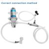 1 Set Homebrew Gas Fermentation Pump, Beer Secondary Fermentation Speed Up Device Quick Carbonation Keg Wort In-line Aeration System view 3