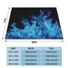Blue Flame Ultra Soft Micro Fleece Blanket Warm Throw Blanket for Couch Lightweight Blanket Luxury Bed Blankets for Sofa Chair Bedroom Living Room view 2