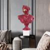 ECYC Ltd 13.8" Greek Mythology Statue Greek Statue of Diana Bust Sculptures Artemis Diana Statue Gypsum Statue Resin Figure Portrait Sculpture for Home Art Dcor Coffee Table Office Bookshelf Decor view 4