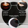 YOUGUO 32 inch Round Glass Table Top - Black Tempered Glass Surface Protector - Safe 3/8" Thick Beveled Edge - Useful for Replacement,Dining Table, Patio, Coffee and End Table,Indoor & Outdoor view 4