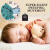 COCOKEN12 Inch PVC Wall Clock Benthic Biological Ocean Digital Wall Clock Nautical Beach Ocean Theme Large Clock Wall Decorations for Bedroom Office School Decorations view 4