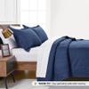 Love's cabin California King Size Quilt Bedding Set Navy Bedspreads - Cal King Summer Lightweight Bedspread Comforter - Coin Pattern Coverlet for All Season - 3 Pieces (1 Quilt, 2 Pillow Shams) view 4