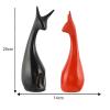 Daya Craft Store Set of Three Resin Deer Showpiece for Home Dcor, Living Room Dcor, Table Dcor Decorations (25 X14 CM) DFVFV view 3