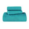 SUPERIOR Cotton 2-Piece Bedspread Set, Home Bed Decor, Warm Bedding, 1 Oversized Bedspread, 1 Pillow Sham, Medium Weight Blanket, Medallion Scroll, Matelasse Woven, Victory Collection, Twin, Teal view 1