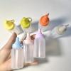 8 Pcs Mini Condiment Squeeze Bottles 1 OZ Ketchup Bottle Plastic Sauce Bottle Honey Mustard Salad Dressing Sauce Bento Box Container view 3