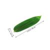 BESTonZON 100pcs Bamboo Leaf Sushi Decor for Sashimi and Meat Plates view 2