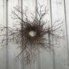 Fall Wreath, Natural Branches, Manzanita Branches, Handmade Wreath, Organic (24 inches) view 2