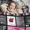 Cat Blanket Gifts for Girls Women Soft Warm Flannel Cat Throw Blanket Birthday Gifts for Adults Kids 80"x60" view 4