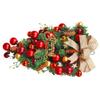 PRETYZOOM Christmas Door Wreath Bow Unique for Decoration for Front Door Living Room Bedroom Garden Xmas Garland Ornament view 1