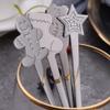 Christmas Spoon Set, 4 Pieces Stainless Steel Spoon for Coffee, Tea, Dessert, Soup, Christmas Tableware with Unique Christmas Stockings, Gingerman, Stars, Snowmen Design (sliver) view 4
