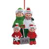 2023 Personalized Christmas Tree Ornament Custom Christmas Ornaments for Tree Personalized Family Name Christmas Ornaments (4 Name) view 1