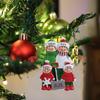 2023 Personalized Christmas Tree Ornament Custom Christmas Ornaments for Tree Personalized Family Name Christmas Ornaments (4 Name) view 4