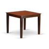 HomeStock Southwestern Dinette Set - 3 Piece Kitchen Table & Chairs - Small Space Dining - 36x36 Inch Mahogany view 2
