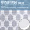 3 pcs Durable Honeycomb Mesh Laundry Bags for Delicates 3 Large (16" x 19") view 2