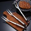 Carving Forks Stainless Steel Barbecue Meat Forks Serving Steak Utensil for Barbecue Serving Cooking Grilling Roasting view 4