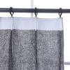 DotheDrape Pinch Pleated Light Filtering Curtains 90 inches Long, 1 Panel view 3
