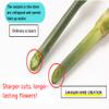 Japanese Floral Scissors - SAKAGEN Hand Creation, Professional Ultra Sharp Flower Shears for Floral Design, Ikebana & Gardening, Made in Japan, F-170 (Pink) view 4