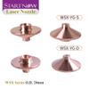 Startnow WSX Nozzle Laser for Precitec Fiber Laser Cutting Machine Head Double Layer Jet Caliber 1.0 1.2 1.5 2.0 3.0 4.0 5.0mm Nozzles Spare Parts (WSX-YG-D 10PCS, 1.5mm) view 2