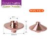 Startnow WSX Nozzle Laser for Precitec Fiber Laser Cutting Machine Head Double Layer Jet Caliber 1.0 1.2 1.5 2.0 3.0 4.0 5.0mm Nozzles Spare Parts (WSX-YG-D 10PCS, 1.5mm) view 3