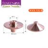 Startnow WSX Nozzle Laser for Precitec Fiber Laser Cutting Machine Head Double Layer Jet Caliber 1.0 1.2 1.5 2.0 3.0 4.0 5.0mm Nozzles Spare Parts (WSX-YG-D 10PCS, 1.5mm) view 4