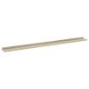 Gecheer Wall Shelves 2 pcs White and Sonoma Oak 45.3"x3.5"x1.2" view 4