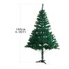 Recyclable Premium Green Artificial Christmas Xmas Tree, with Sturdy Metal Stand, Thick Bushy Quality Fibre Branches for a Realistic Natural Xmas Tree Look view 2