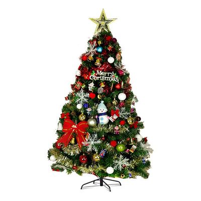 Luxury Christmas Decoration Tree, Artificial Christmas Tree, Christmas Colourful LED Scattered Christmas Tree with Snowflake Decoration, Fire Resistant for Indoor and Outdoor