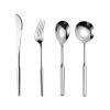 24 Piece Silverware Set Service for 6,Premium Stainless Steel Flatware Set,Mirror Polished Cutlery Utensil Set Durable Home Kitchen Eating Tableware Set Include Fork Knife Spoon Set,Dishwasher Safe view 1