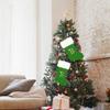 Yiming 88 Monogrammed Christmas Stockings, Family Initial Xmas Stockings, Large Christmas Stockings Letter Stockings for Christmas Holiday Xmas Gift (U,Green) view 4