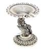PH Artistic Oil Lamp Diya Deepak 925 Sterling Silver Temple Pooja Aarti Prayer Bird W506 view 1