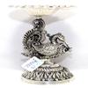 PH Artistic Oil Lamp Diya Deepak 925 Sterling Silver Temple Pooja Aarti Prayer Bird W506 view 3