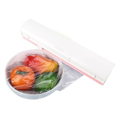 Drawer Food Wrap Dispenser, Plastic Wrap, Refillable Plastic Wrap Dispenser With Cutter, Aluminum Foil and Wax woodDispenser for Kitchen Organization