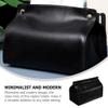 Zerodeko Pu Leather Tissue Box Holder for Car and Office Modern Napkin Storage Case Stylish Facial Tissue Cover Nordic Design for Home and Restaurant Decor view 3