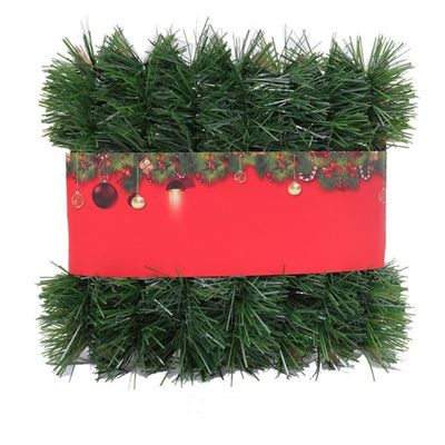 PICKBEAU Christmas Garland Decoration, 32.8 Foot Artificial Pine Garland Holiday Decor for Outdoor Indoor Green Greenery Fireplaces Holiday Party Decorations